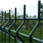 3D Galvanized V Mesh Security Fencing PVC Coated 50 X 200mm