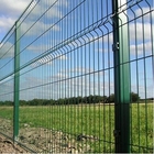 3D Galvanized V Mesh Security Fencing PVC Coated 50 X 200mm