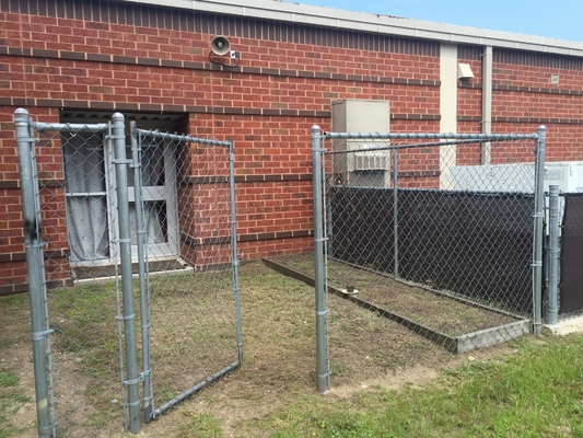 100ft 8ft 6ft Black Chain Link Fence Galvanized Diamond Wire Mesh Pvc Coated