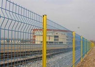ISO14001 PVC Welded Wire Fence H1830mm V Mesh Security Fencing