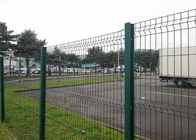 OHSAS Heat Treated V Mesh Security Fencing 1030mm To 2430mm High