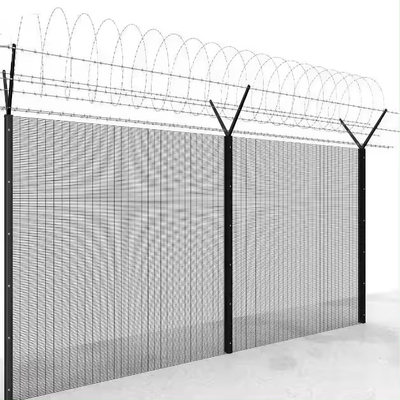 工場 卸売 アンチクライム 358 セキュリティ フェンス セキュリティ 農場 刑務所 アプリケーションのための 溶接 鋼鉄ワイヤー メッシュ