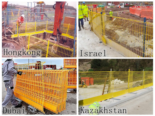 補強されたミッドレールを備えた耐衝撃性のエッジ保護バリア