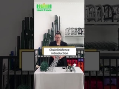 簡単にインストールする 防腐 サイクロン ワイヤチェーンリンク フェンス 農場