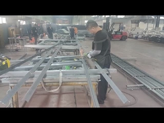 フレームチューブが溶接されている