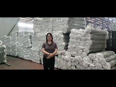 カナダ向け亜鉛メッキチェーンリンクフェンスの梱包