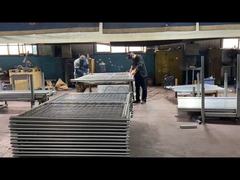 ワークショップ No Climb セキュリティフェンス 粉体塗装スチール