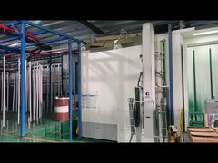 正方形の支柱粉体塗装のセキュリティフェンス